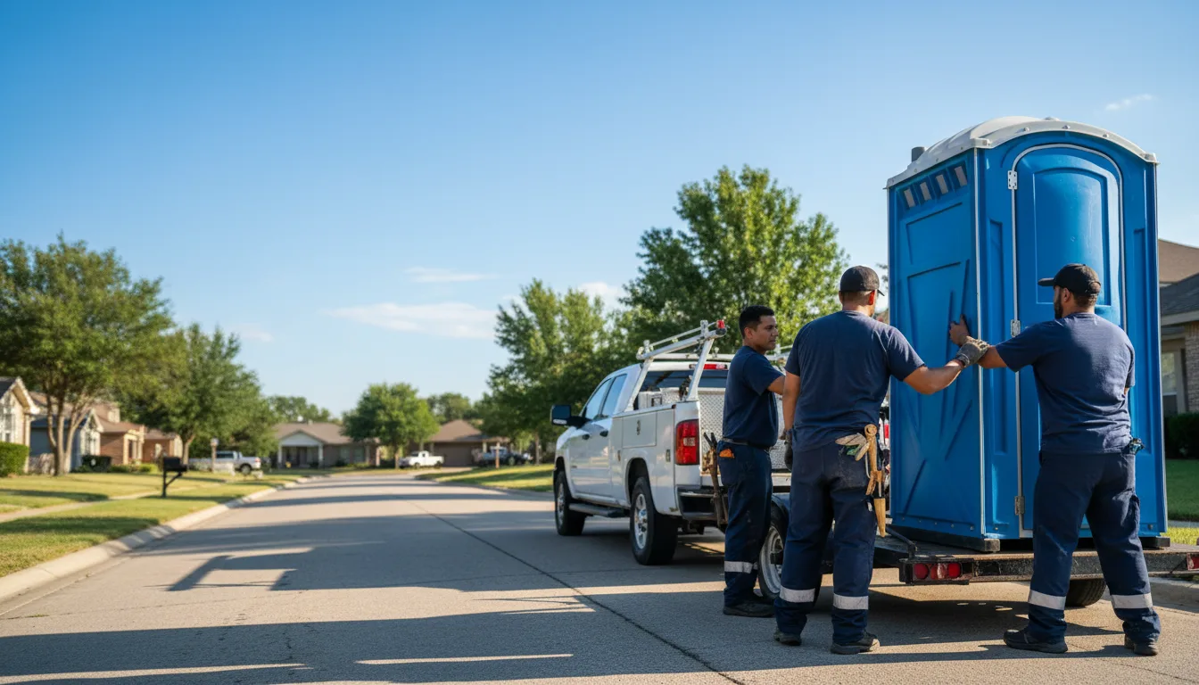 Portable Toilet Rental in Kerens, TX near me